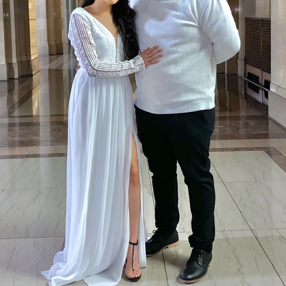 Bridal Maxi Dress